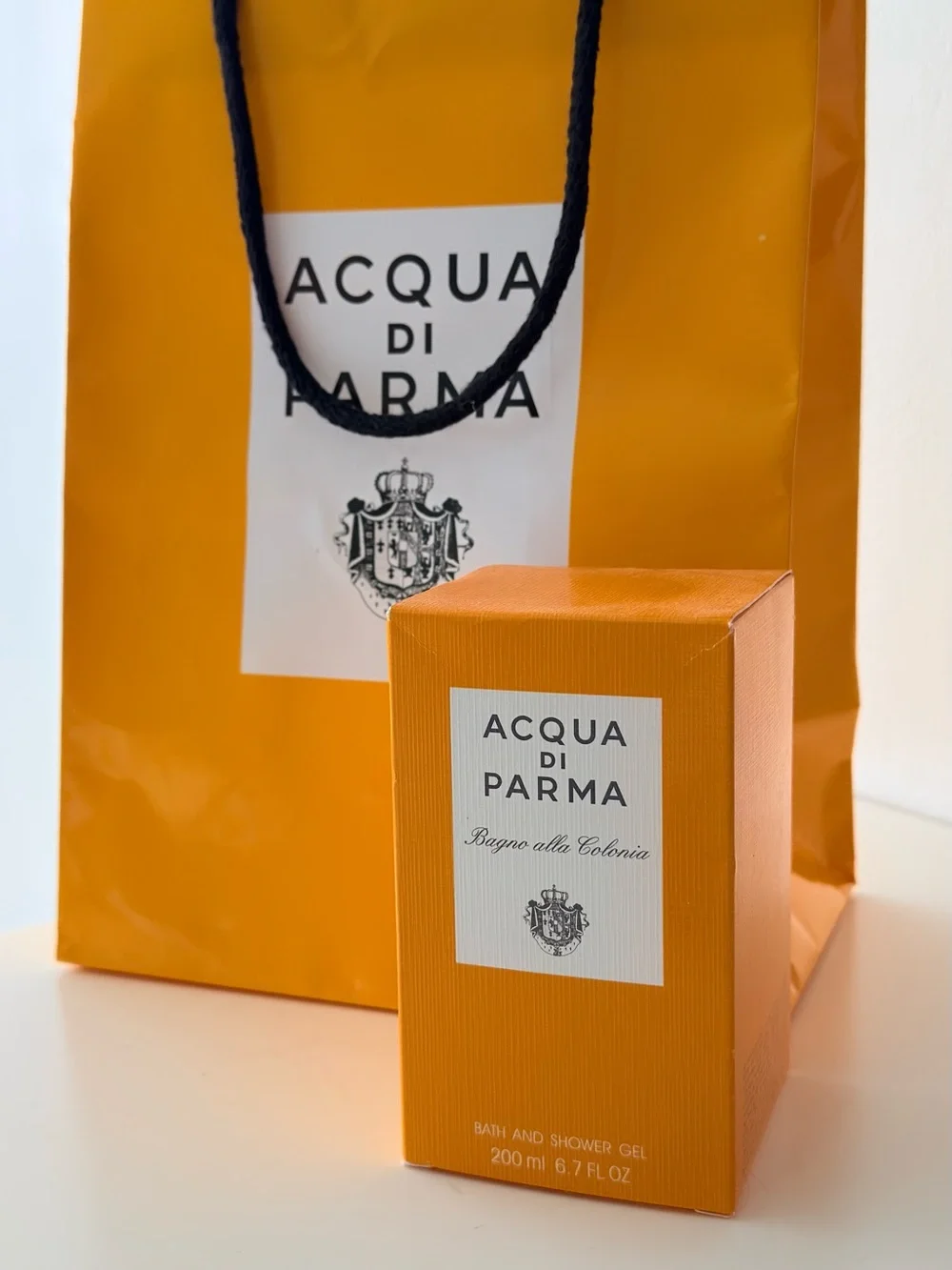 Acqua Di Parma Bath & Shower Gel in Yellow & Black